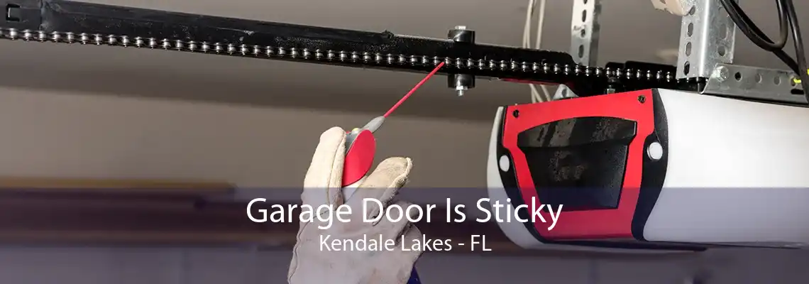 Garage Door Is Sticky Kendale Lakes - FL