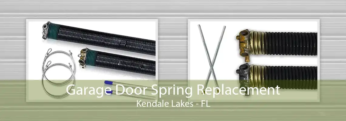 Garage Door Spring Replacement Kendale Lakes - FL