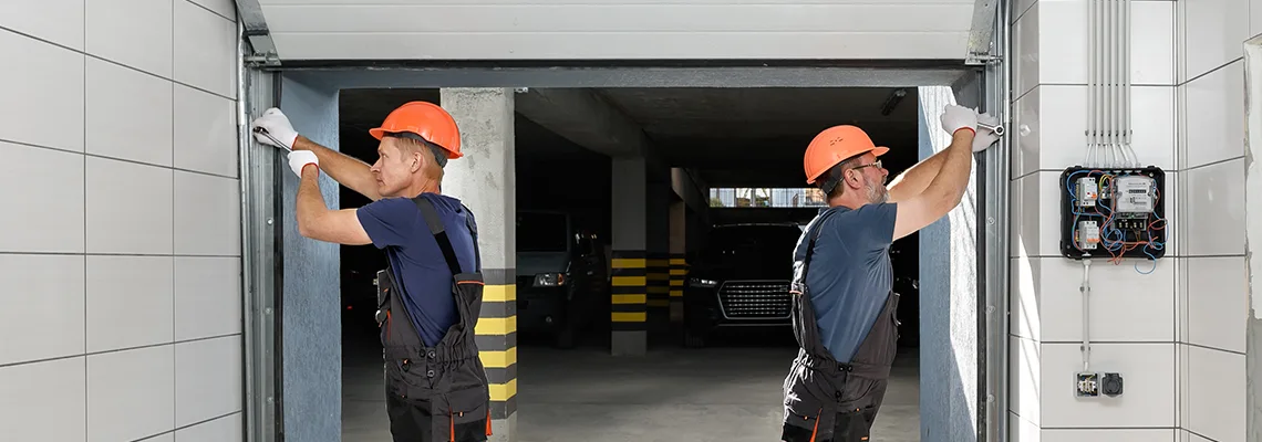 Wooden Garage Door Frame Repair in Kendale Lakes, Florida