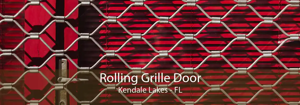 Rolling Grille Door Kendale Lakes - FL